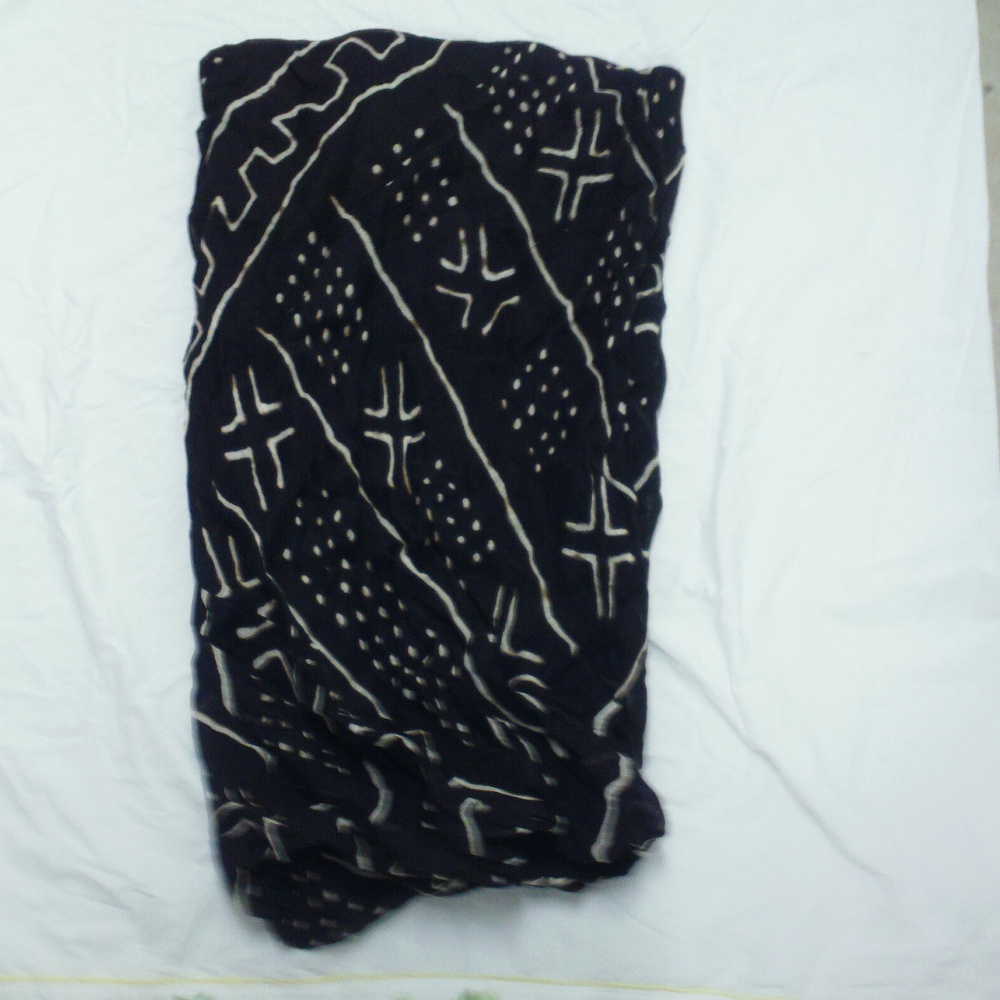 Ralph Lauren Blue Label Cruise Linen/Silk Tribal Print Bubble Skirt L S2012 NWT